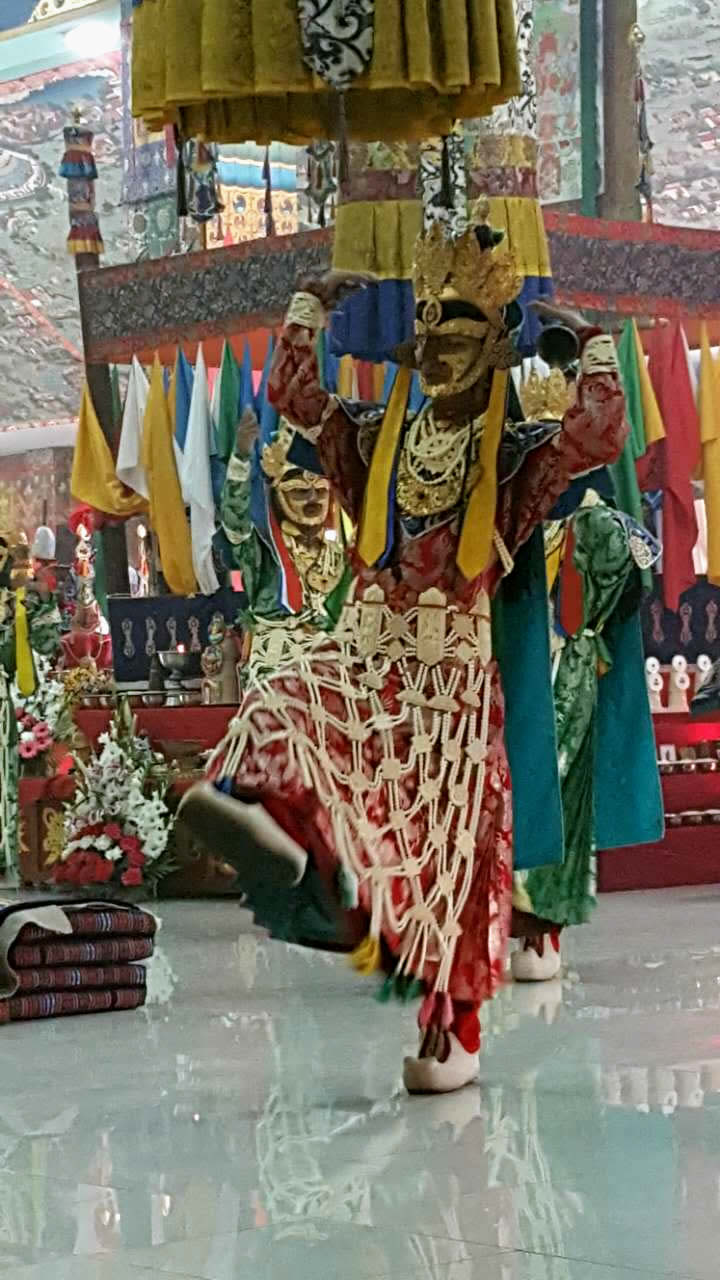 Ritual dance during the Thugje Chenpo