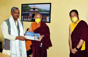 Mindrolling Monastery Aids in Pandemic Relief Effort