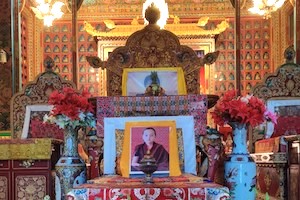 Celebrating the Birthday of Minling Dungse Rinpoche